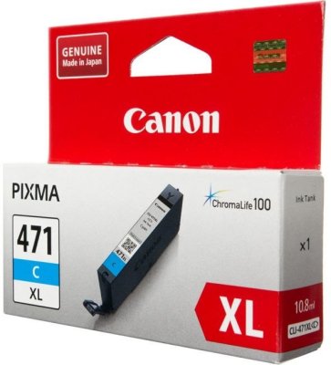     Canon CLI-471XLC 0347C001   Canon Pixma MG5740/MG6840/MG7740