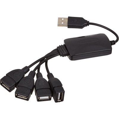    USB 2.0 Buro BU-HUB4-0.5-U2.0-Snake 4 . 