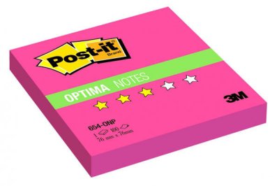      3M Post-it Optima  654-ONP 7100041123 76x76  100 .  