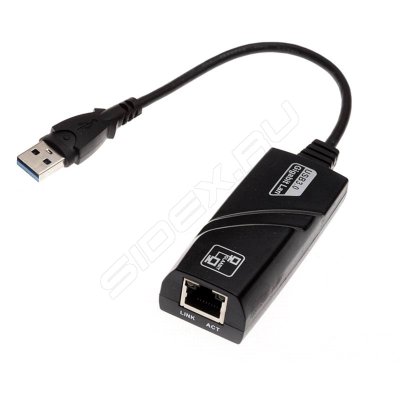    USB 3.0 - RJ-45 (Greenline GCR-LNU302) ()