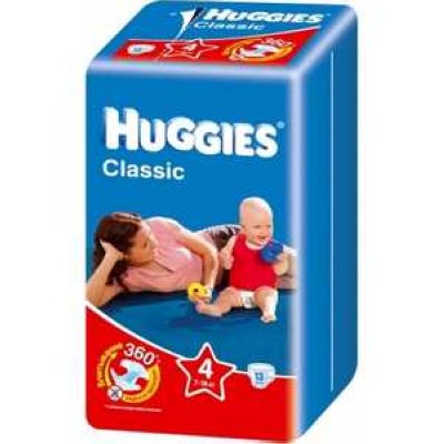  Huggies  "Classic" Small 7-18 , (13 ) 5029053541143
