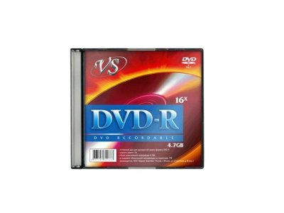    DVD-R VS 4.7 Gb, 16x, Slim Case (5), (5/200).