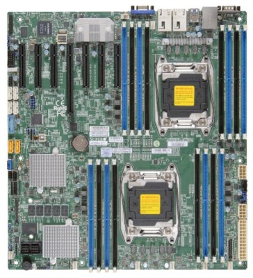     Supermicro MBD-X10DRH-I-O 2  Socket 2011-3 C612 16  DDR3 1xPCI-E 16x ? 10xSATAII