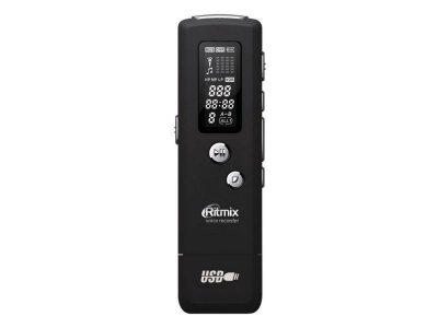 Товар почтой Цифровой диктофон Ritmix RR-650 8 Гб черный
