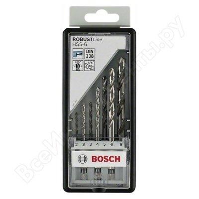       Robust Line 7 . (2-8 ; HSS-G; 1/4") Bosch 2607019922