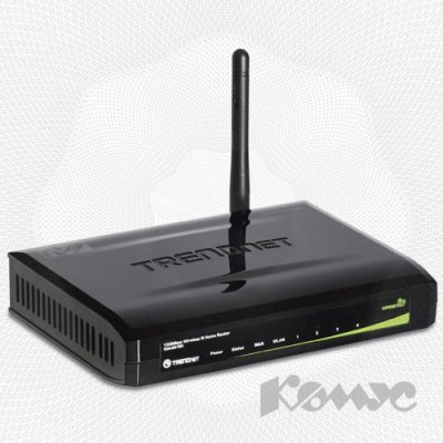    TRENDnet (TEW-711BR) 150Mbps Wireless N Home Router (4UTP 10/100Mbps, 1WAN, 802.11n/b/g, 150M