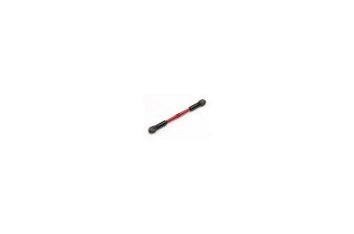   Turnbuckle, aluminum (red-anodized), front toe link, 61mm (1) (assembled with rod ends and h