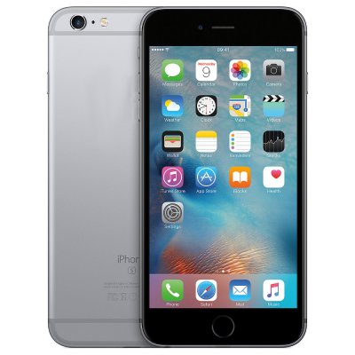    Apple iPhone 6s Plus (MKU12RU/A 16Gb Space Gray) (A9, 5.5" 1920x1080 Retina, 4G+BT+WiFi+GPS/
