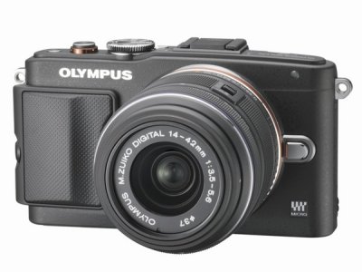     Olympus Pen E-PL6 Travel Kit black (EZ-M1442 II R black + EZ-M4015 R black)