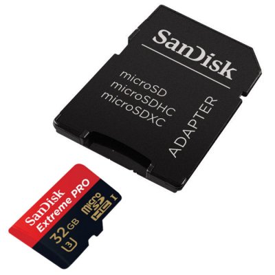     32Gb - SanDisk - Micro Secure Digital HC UHS-I Class 10 SDSDQXP-032G-G46A