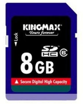    SD 8Gb Kingmax (KMX-SDHC6-8GB) SDHC Class 6