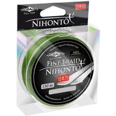    MIKADO NIHONTO FINE BRAID 0.10 green 150 