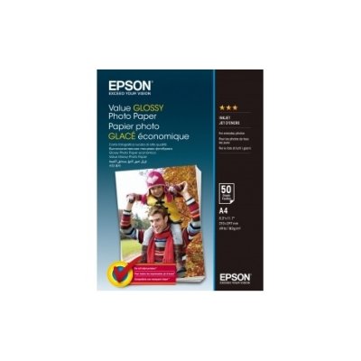    EPSON C13S400036 Value Glossy Photo Paper A4 50 