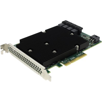    LSI Logic HBA SAS 9300-16i SGL, PCIe 3.0 x8, 12Gb/s SAS,16 port internal, 4 x SFF-8643 (L