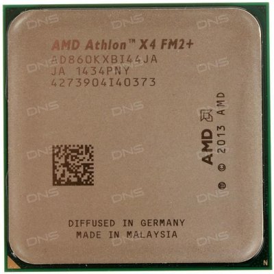    CPU AMD Athlon X4 860K (AD860KX) 3.7 GHz/4core/ 4 Mb/95W/5 GT/s Socket FM2+