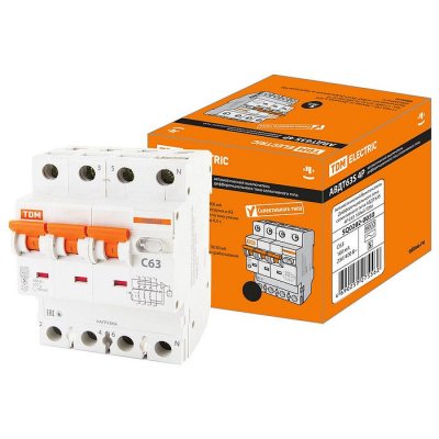     TDM-Electric  63S 4P C63 100  SQ0202-0050