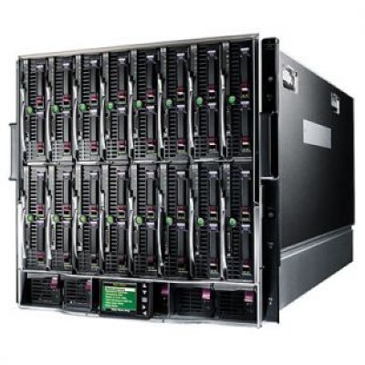   HP BladeSystem cClass c7000 Sin-Phase 10U Platinum Enclosure (681840-B21)  (up to 16 c-class b