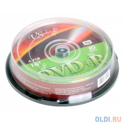    VS DVD-R 4,7 GB 16x Inkjet Printable Shrink (10 .) Shrink/10/30