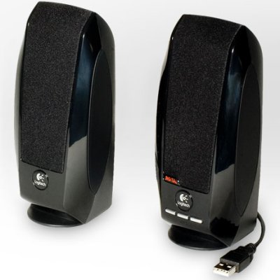    2.0  Logitech S150 2*0.6W Black USB 980-000481