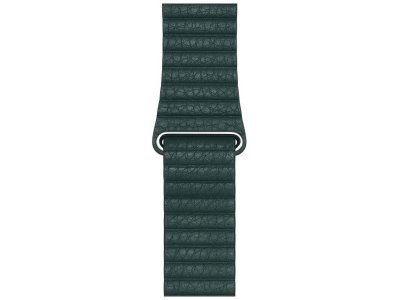    APPLE Watch 44mm Leather Loop Medium Forest Green MTH72ZM/A