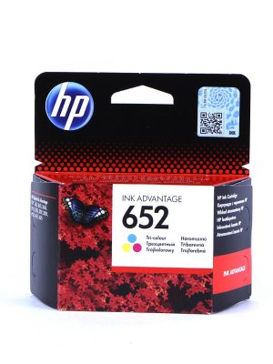    HP 652 Tri-colour  Deskjet Ink Advantage 1115/2135/3635/3835/4535/4675 F6V24AE