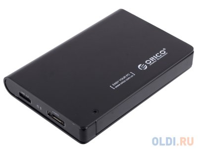      HDD Orico 2598SUS3-BK () 2.5" USB 3.0; e-SATA
