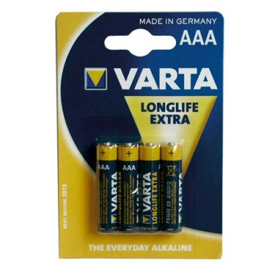   Varta Longlife Extra AAA  ( 4 )