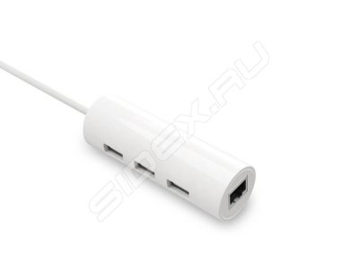     USB 2.0 - RJ-45 + USB 2.0-  3  (Greenconnect GC-U2CL03)
