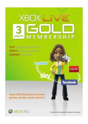   Xbox LIVE Gold 3    (Xbox 360)