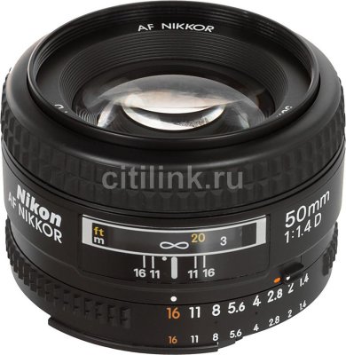    Nikon AF-S Nikkor 50mm f/1.4 G - 50  f/16-1.4