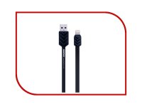    USB - Lightning Fishbone  iPhone 6/6 Plus 1m Black 14401