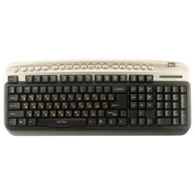      Oklick 320 M Multimedia Keyboard Silver USB+PS/2