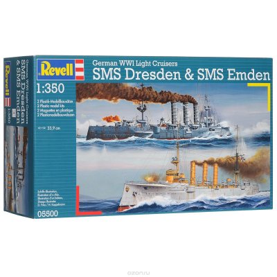     Revell "  SMS Dresden and SMS Emden"
