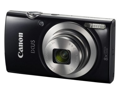    Canon IXUS 160 Black (20Mp, 8x Zoom, 2.7" SD)