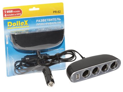       4   1 USB 500 mA DolleX PR-62 37253