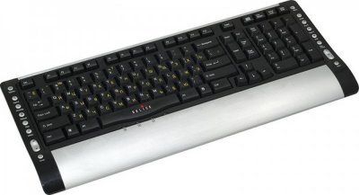      Oklick 410 M Multimedia Keyboard PS/2 + USB