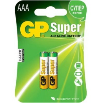    GP 24A-CR2 Super Alkaline AAA 2 