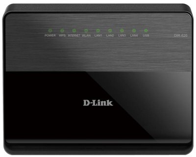   D-link   "DIR-620/A/E1B" WiFi 300 /. + 4  LAN 100 /. + 1