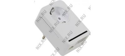    D-Link (DHP-P308AV /C1A) Powerline AV 500 Passthrough Mini Adapter (1UTP 10/100Mbps, Powerl