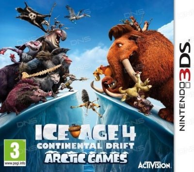     3DS Ice Age 4: Continental Drift. Arctic Games