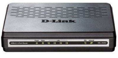    D-Link DSL-2540U/BA/T1D  ADSL2+ (ANNEX A)   4-  