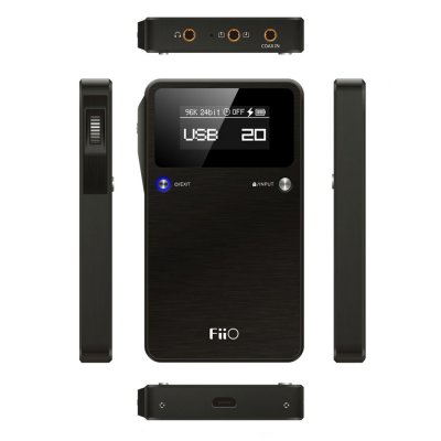     + FIIO E17K :  3,5 , mi  ro USB,  3,5 , 