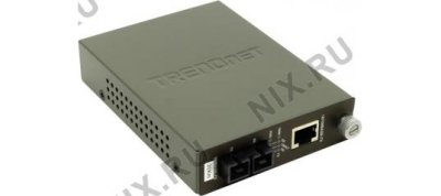    TRENDnet (TFC-110S30i) Intelligent 10/100Base-TX to 100Base-FX SC Fiber Converter (SM