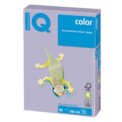    IQ Color A4 80g/m2 100  Pale Lilac LA12 110846