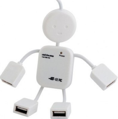    USB Rexant 18-4102 USB 4 ports White