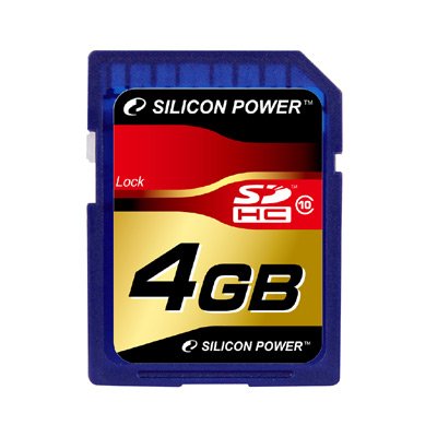    Silicon Power SDHC Class 10 4GB