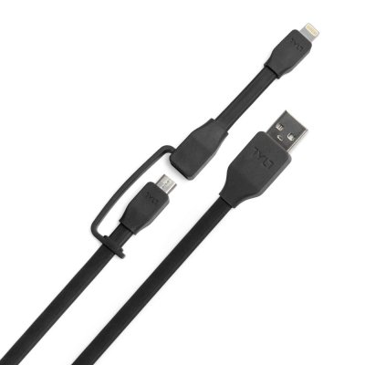     TYLT Syncable Duo 1m Black IP5-MIC1MBK-T