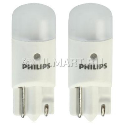     Philips W5W 4500K,   360, LED 1W, 2 
