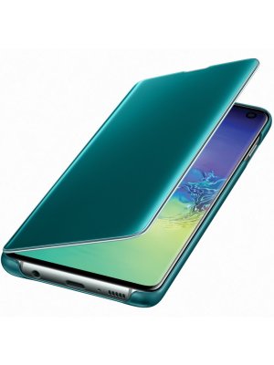     Samsung Galaxy S10 Clear View Cover Green EF-ZG973CGEGRU