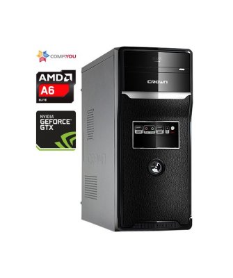     AMD   Home H557 A6-X2 6400K 3.9GHz, 4Gb DDR3, 1000Gb, DVD-RW, nVidia